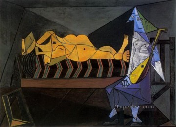 Serenade L aubade 1942 cubist Pablo Picasso Oil Paintings